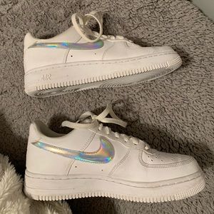 Iridescent Nike Air Force 1 Women’s Size 7